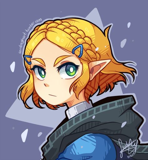 Zelda, BOTW 2 Princesa Zelda, Nintendo Art, Zelda Art, Legend Of Zelda Breath, Zelda Breath, Twilight Princess, Naha, Breath Of The Wild, Legend Of Zelda