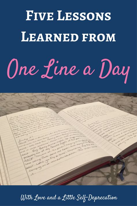 One Line A Day Journal, Line A Day Journal, One Line A Day, Mommy Inspiration, Year Journal, Growth Goals, Attitude Adjustment, Day Journal, Working Mom Life