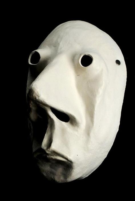 'Charles' - Basel Mime Mask from masks4schools.com Basel Masks, Larval Mask, Mime Mask, Vintage Masks, Mascara Oni, Mask Creepy, Mask Sculpture, Creepy Masks, Mask Art