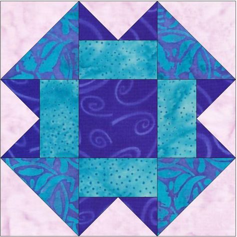 (7) Name: 'Quilting : Folded Corners 15 In. Block Template Folded Corners Quilt, Quilt Block Patterns Free, Quilt Square Patterns, Barn Quilt Patterns, Patchwork Quilt Patterns, Nine Patch, Quilt Block Tutorial, Quilt Block Pattern, Block Patterns