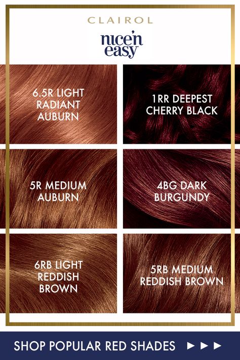 Auburn Shades Haircolor, Auburn Hair Box Dye, 5rb Hair Color, Deepest Cherry Black Hair Color, 6rb Hair Color, Medium Reddish Brown Hair, Light Red Brown Hair Color, Auburn Hair Shades, Medium Reddish Brown Hair Color