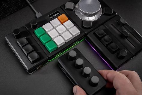 Modular Macro Keyboard System — Ocreeb MK2 : 12 Steps (with Pictures) - Instructables Analog Devices, Key Caps, Transparent Resin, Modular System, Raspberry Pi, Arduino, Power Supply, Keyboard, 3d Printing