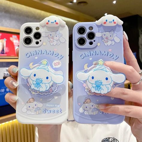 Kawaii Sanrio Cinnamoroll Samsung Galaxy S23 S22 S21 Case with Stand Girl Cartoon My Melody Phone 14promax Iphone, Iphone 14pro, Green Environmental Protection, Iphone 13pro, Iphone 15pro, Sanrio Cinnamoroll, Kawaii Jewelry, Cat Bow, Iphone 7 Plus Cases