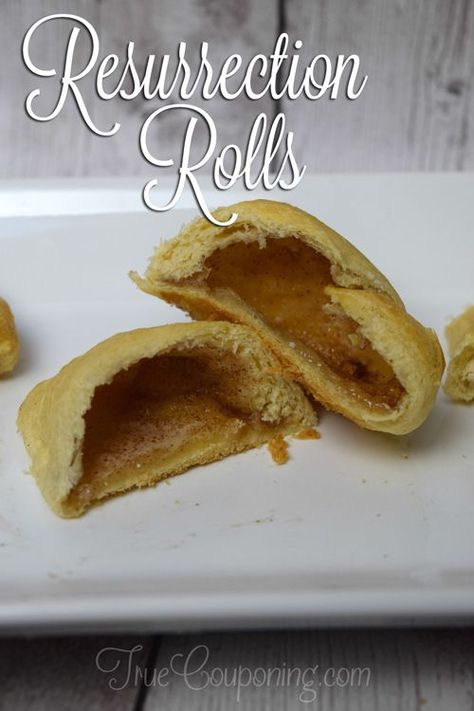 A Special Easter Recipe: Resurrection Rolls via @truecouponing Resurrection Rolls Recipe, Resurrection Rolls, Rolls Recipe Easy, Easter Resurrection, The Easter Story, Easter Recipe, Diy Easy Recipes, Easter Bread, Easter Story