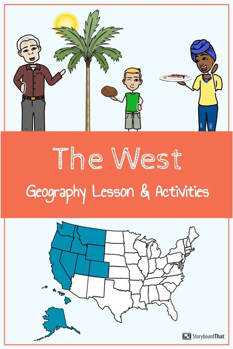 Explore the West region of the United States! Activities include fun facts, maps, culture, landmarks, and more! United States Regions Activities, Regions Of The United States, United States Regions, Us Regions, Geography Activities, Geography Lessons, Western Region, Social Studies, Geography