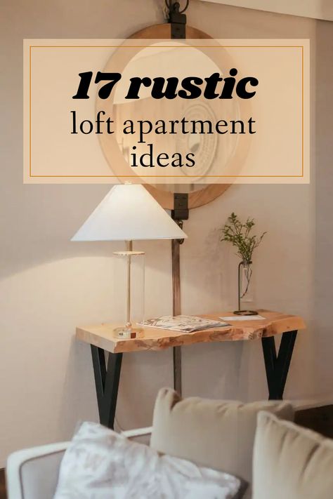 Are you a lover of vintage and rustic? If so, try decorating your loft apartment that way! Learn 17 rustic loft apartment ideas that are guaranteed to help you create your dream cozy hideaway! Rustic Loft Apartment, Loft Apartment Decorating Ideas, Loft Apartment Ideas, Loft Decorating Ideas, Loft Decorating, Loft Apartment Aesthetic, Cozy Hideaway, Loft Apartment Decorating, Apartment Decorating Ideas