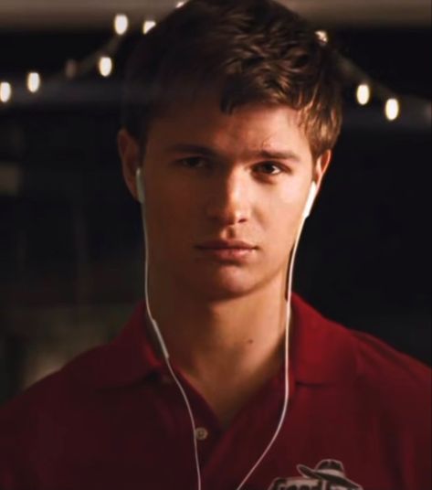 Hear Me Out Real People, Baby Driver Pfp, Ansel Elgort Aesthetic, Ansel Elgort Baby Driver, Angel Elgort, Honorary Gilmore Girl, Ansel Elgort, Baby Driver, Movie Shots