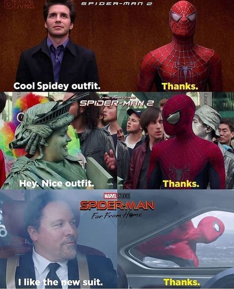 Avengers Marvel Dc on Instagram: “Always the second movie 🤣 . . Cr @marvelgvng . #batman #batmanvsuperman #batmancosplay #comic #comics #comiccon #comicbooks #comicart…” Dc Crossover, Spider Man Costume, Avengers Comics, Marvel Avengers Funny, Marvel Spiderman Art, Ultimate Spiderman, Avengers Memes, Marvel Iron Man, Marvel Jokes