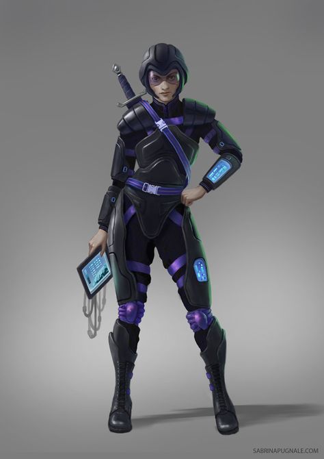 ArtStation - sci-fi girl character, Sabrina Pugnale Sci Fi Suit, Sci Fi Girl, Girl Character, Space Fantasy, Body Armor, Female Character, Armor Concept, Super Hero Costumes, Character Modeling