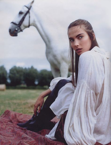 Jessica Miller Jessica Miller, New Romantics, Vogue, Horses