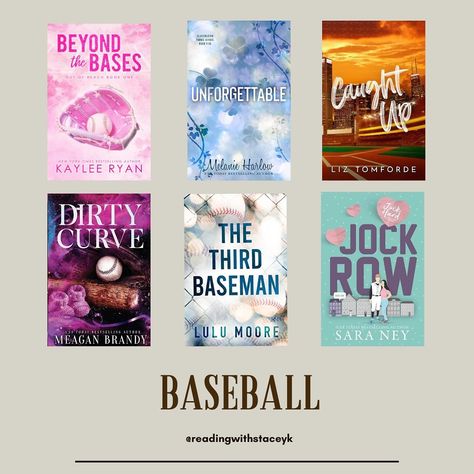 Book Trope Recommendations: Sports Romance #bookromance #baseballromance #sportsromance #basketballromance #hockeyromance #bookrecs #bookrecommendations #bookstagram Baseball Romance Books, Baseball Romance, Sports Romance Books, Books Recommendations, Tbr List, Romantic Book Quotes, Sports Romance, Book Recs, Bookish Things