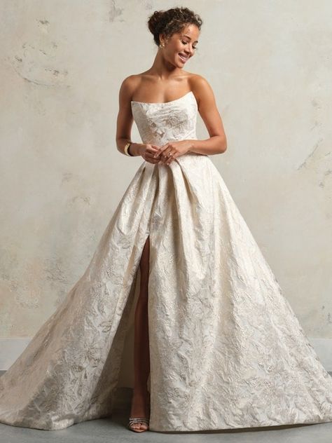 Find Your Style: Wedding Dresses & Gowns Sottero And Midgley Wedding Dresses, Sottero Midgley, Bridal Boxes, Perfect Bride, Designer Wedding Gowns, Jacquard Dress, Ball Gowns Wedding, Bridal Couture, Ball Gown Wedding Dress