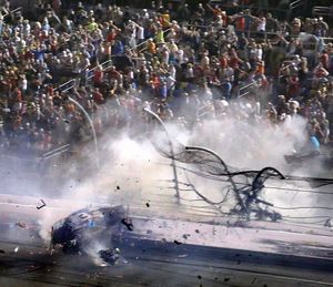 Daytona crash Nas Car, Nascar Wrecks, Nascar Crash, Davey Allison, Austin Dillon, Candy Man, Nascar Race Cars, Danica Patrick, Stock Car Racing