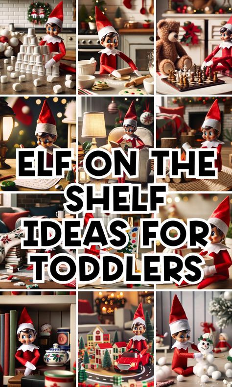 Elf On The Shelf One Year Old, Elf On The Shelf Ideas For Four Year Old, How To Elf On The Shelf, Elf I. The Shelf Ideas, Elf On The Shelf Ideas Little Kids, Welcome Elf Ideas, Elf On The Shelf Ideas For 2 Elves Easy, Christmas Theme Ideas For Kids, Elf On The Shelf Ideas Bluey