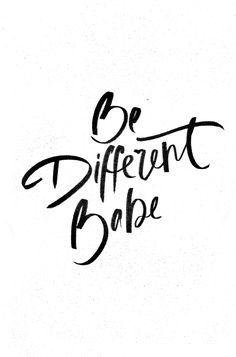 WORDS OF INSPIRATION: BE DIFFERENT (via http://Bloglovin.com ) Ge Aldrig Upp, Inspirerende Ord, Motiverende Quotes, Be Different, Note To Self, The Words, Beautiful Words, Mantra, Inspirational Words