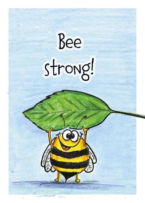 Bee Strong, Bee Cute, Bee Quotes, Bee Pictures, Eyes Drawing, Cartoon Eyes, Leaf Drawing, Favorite Sayings, Bee Decor