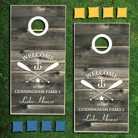 Wedding Cornhole, Reunion Games, Family Reunion Games, Cornhole Bags, Boho Minimalist, Lawn Games, Cornhole Set, Cornhole Boards, Newlywed Gifts