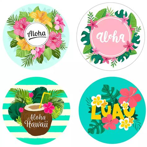 Summer Luau Party, Hawaii Birthday Party, Pineapple Pictures, Aloha Party, Hawaiian Party Decorations, Flamingo Birthday Party, Hawaiian Birthday Party, Hawaiian Birthday, Fiesta Tropical