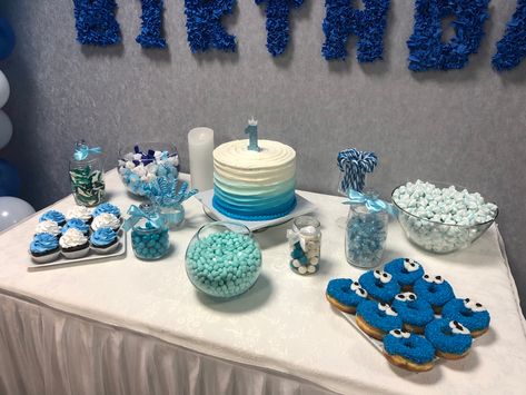 Cake Table Ideas Birthday, Kids Dessert Table, Simple Table Decorations, 1st Bday Cake, Dessert Table Birthday, Birthday Sweets, Cake Table Birthday, Diy Birthday Cake, Simple Birthday Party