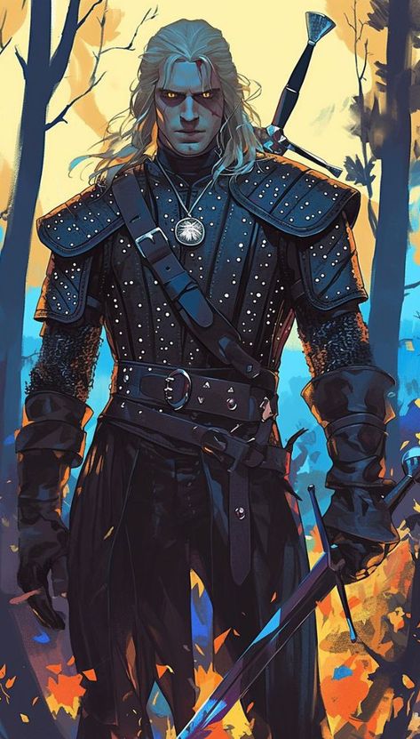 Witcher 3 Art, The Witcher Series, Witcher Wallpaper, Witcher Geralt, Armor Suit, Magic Academy, The Witcher Wild Hunt, The Witcher Geralt, The Witcher Books