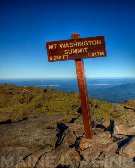 Top of Mount Washington, New Hampshire, USA. The "windiest place on earth". Mount Washington New Hampshire, New England Road Trip, Lake Winnipesaukee, New England States, Mt Washington, Mount Washington, White Mountains, Vacation Places, Camping And Hiking