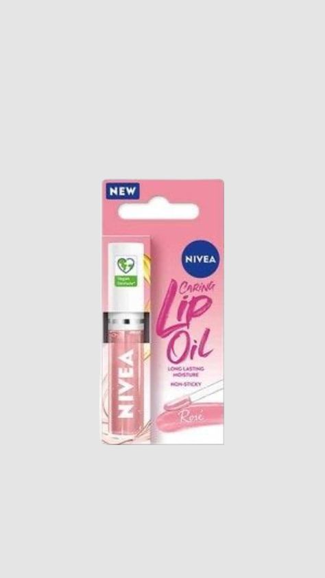 Nivea Lip Oil, Pink Lip Oil, Glow Lip Oil, Nivea Lip Balm, Best Lip Balm, Perfect Lips, Smooth Lips, Body Skin Care Routine, Lip Glow