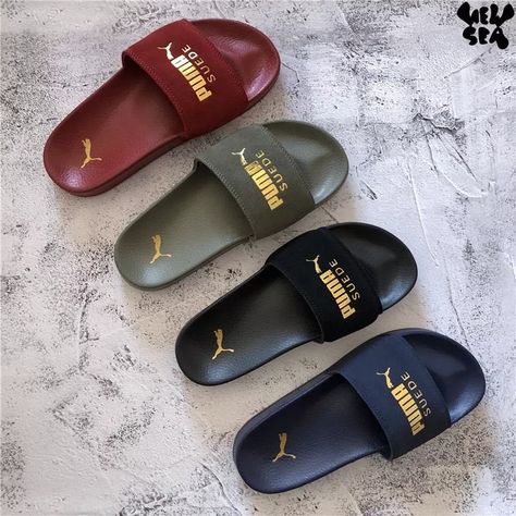 Look what I found on AliExpress Puma Slippers, Puma Shoes Women, Puma Slides, Nike Slippers, Suede Slides, Suede Slippers, Puma Suede, Beach Slippers, Best Running Shoes