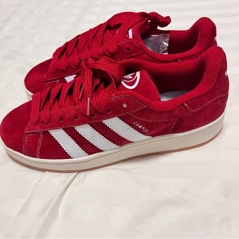 Christmas Shoes, Brown And Pink, Adidas Campus, Swag Shoes, Red Adidas, I Missed, Adidas Shoes, Adidas Men, Me Too Shoes