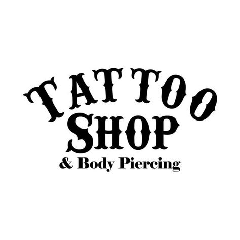 Small Tattoo Studio Interior, Now Hiring Sign, Tattoo Shop Decor, Tattoo Studio Interior, Goth Tattoos, Shop Front Signs, Vinyl Decal Diy, Shop Floor, Goth Tattoo