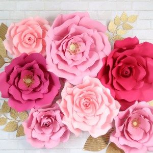 Oversized Paper Flower Tutorial Free Paper Flower Templates, Sweet Red Poppy, Baby Sewing Patterns Free, Giant Paper Flowers Template, Hat Patterns To Sew, Large Paper Flowers, Paper Flower Template, Paper Flowers Craft, Giant Paper Flowers