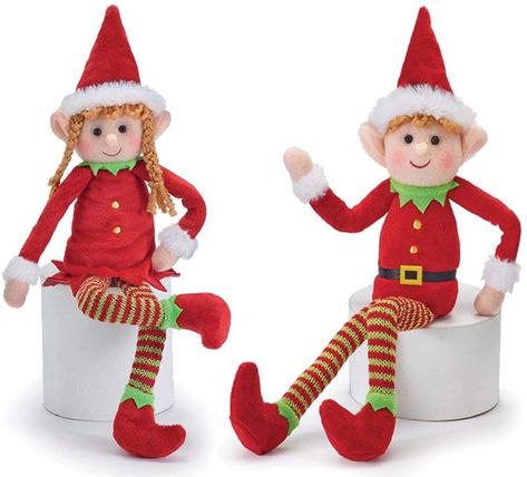 Elf Boy, Elf Ideas Easy, Elf Decorations, Whimsical Accessories, Girl Elf, Christmas Elves, Fun Christmas Decorations, Birthday Gifts For Boys, Christmas Plush