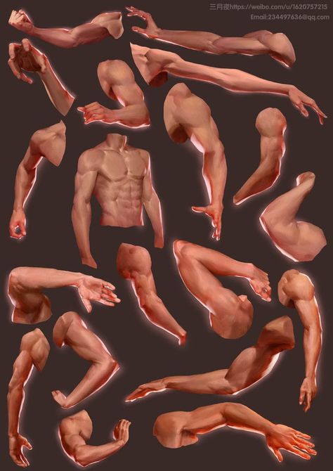 ArtStation - arms, Qi Chen Arm Forshorting, Arm Coloring Tutorial, Hand Holding Fabric Reference, Laying On Stomach Pose Drawing, Clenched Fist Drawing Reference, Hand Ref, Arm Anatomy, Skin Drawing, Výtvarné Reference