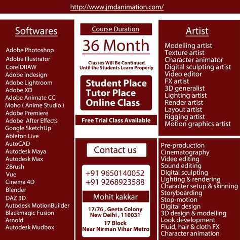 Popular Adobe Courses   Graphic Designing , Video Editing, 3D animation, VFX, Filmmaking Video Editing Course, Animation Tools, Digital Sculpting, Photoshop Textures, Graphic Designing, Design Tools, Adobe Indesign, Adobe Lightroom, Student Learning