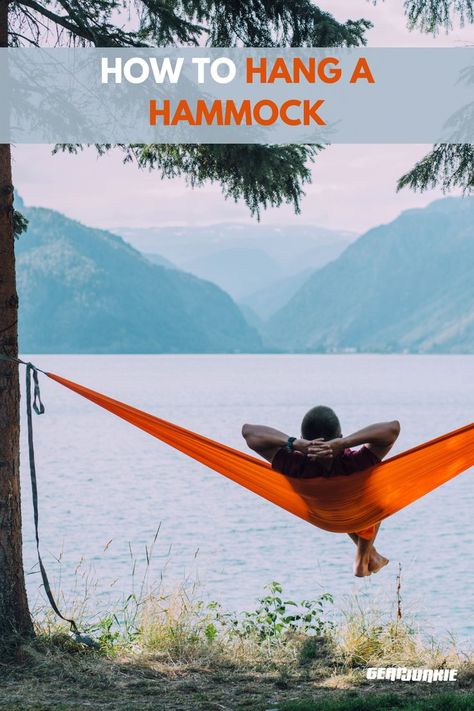 From camping to festivals or relaxing with a good book, hammocking is an ideal outdoor experience — but only if you know how to hang a hammock. Hang A Hammock, Tree Hammock, Travel Hammock, Hammock Accessories, Poisonous Plants, How To Hang, Animal Habitats, Hammock Camping, Winter Camping