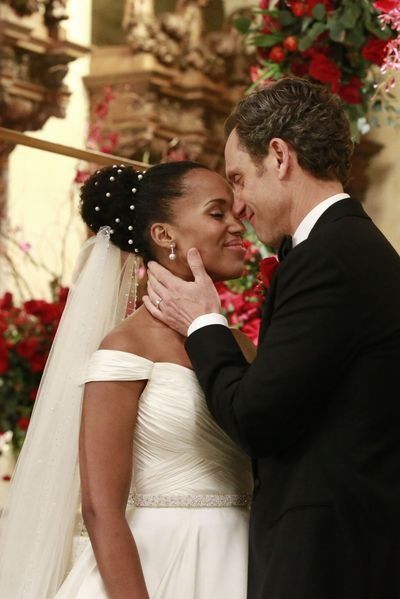 Scandal Olivia and Fitz's Wedding Pictures | POPSUGAR Celebrity Olivia Pope And Fitz, Scandal Olivia Pope, Kerry Washington Scandal, Scandal Quotes, Olivia And Fitz, Tony Goldwyn, Bwwm Couples, Hidden Truths, Olivia Pope