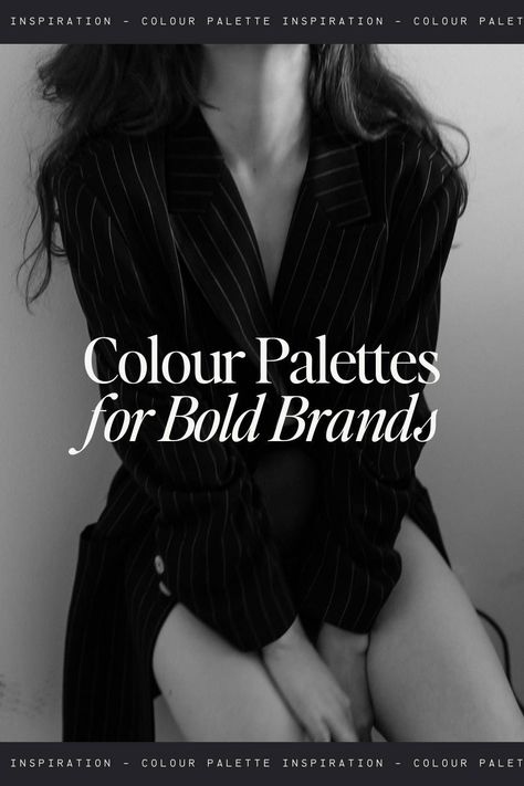 Bold brands are my absolute FAVOURITE to work with when it comes to branding. If you’re a bold brand owner, think of color palettes like your brand's signature outfit— unique, unforgettable, and oozing confidence. Go for daring combos that scream individuality, like fiery reds paired with electric blues or fierce blacks with neon pops. These palettes aren't just colors; they're statements that say, "We're here to stand out and break the mold!" Black And White Branding With Pops Of Color, Bold Website Color Palette, Bold Colour Palette Branding, Edgy Branding Color Palette, Bold Female Branding, Confident Branding, Signature Outfit, Emotional Triggers, Brand Owner