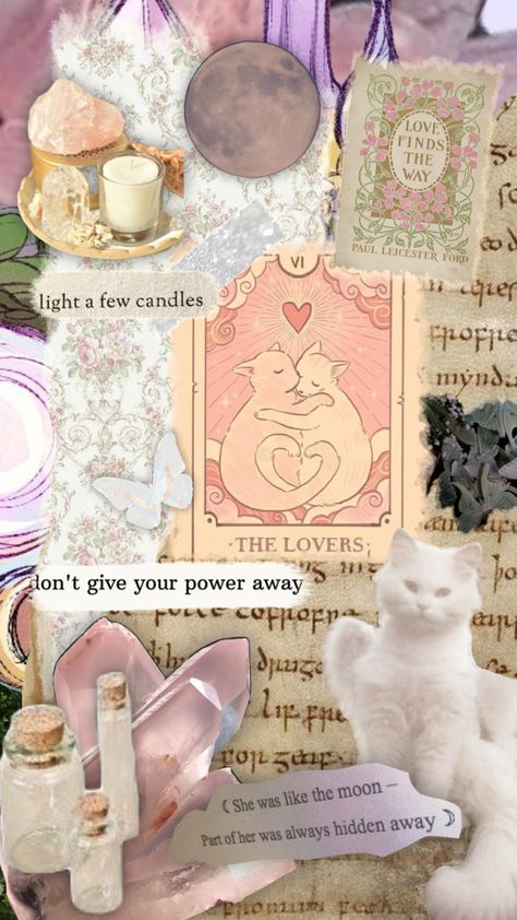 Pink Witch Wallpaper, Pink Witchy Wallpaper, Pink Witch Aesthetic Wallpaper, Witch Lockscreen Aesthetic, Witchcore Wallpaper, Cute Witch Aesthetic, Witch Wallpaper Aesthetic, Pastel Witch Aesthetic, Witch Cookbook