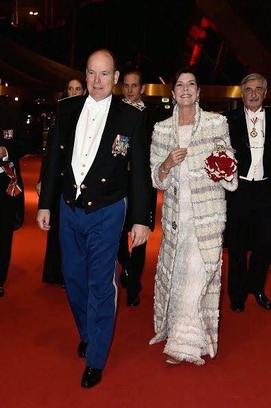 Royal Family Around the World: Monaco National Day 2014 - Gala at Grimaldi Forum on November 19, 2014 in Monaco, Monaco. Monaco Princess, Royal Families Of Europe, Royal Ball, Princesa Carolina, Monaco Royal Family, Princess Caroline Of Monaco, Caroline Of Monaco, Estilo Real, Princess Alexandra