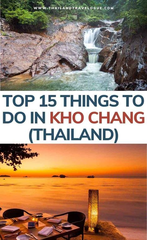 Thailand Itinerary, Thailand Adventure, Asian Travel, Thailand Travel Tips, Thailand Travel Guide, Visit Asia, Backpacking Asia, Koh Chang, Visit Thailand