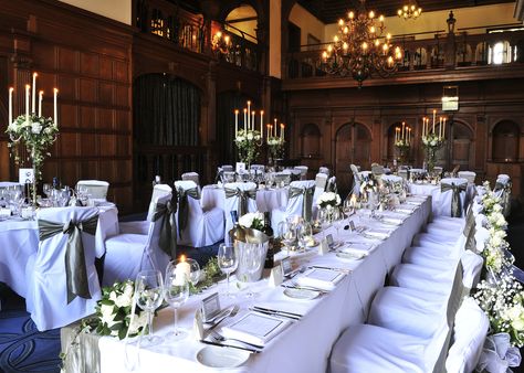 Rhinefield House Rhinefield House, Pretty Wedding, Wedding Board, Chair Covers, Getting Married, Table Settings, Wedding Ideas, Table Decorations, Furniture