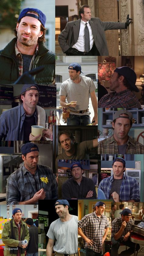 Luke Danes 🧢 Luke Danes Wallpaper, Luke Gilmore, Luke Danes, Gilmore Girls, My Crush, Mens Outfits, Movie Posters