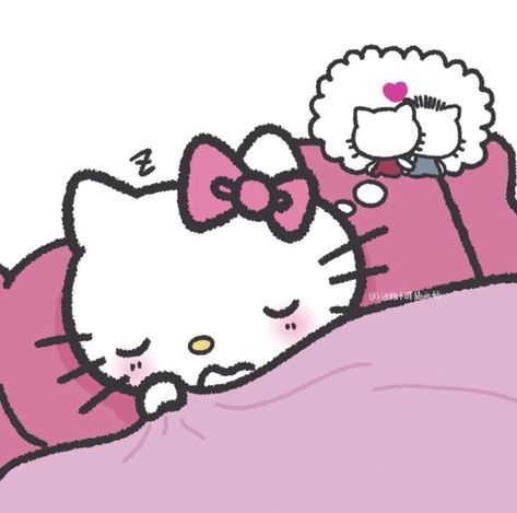 2000s Cartoon Characters, Hello Kitty Fanart, Y2k Finds, Hello Kitty And Dear Daniel, Thinking Of Him, Dear Daniel, Images Hello Kitty, Makeup Free, Charmmy Kitty