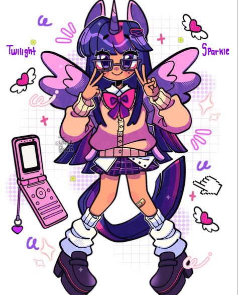 Twilight Sparkle Fanart, Mlp Fan Art, Swag Art, My Little Pony Drawing, Mlp Pony, Pony Drawing, Mlp My Little Pony, Art Style Inspiration, Cute Art Styles