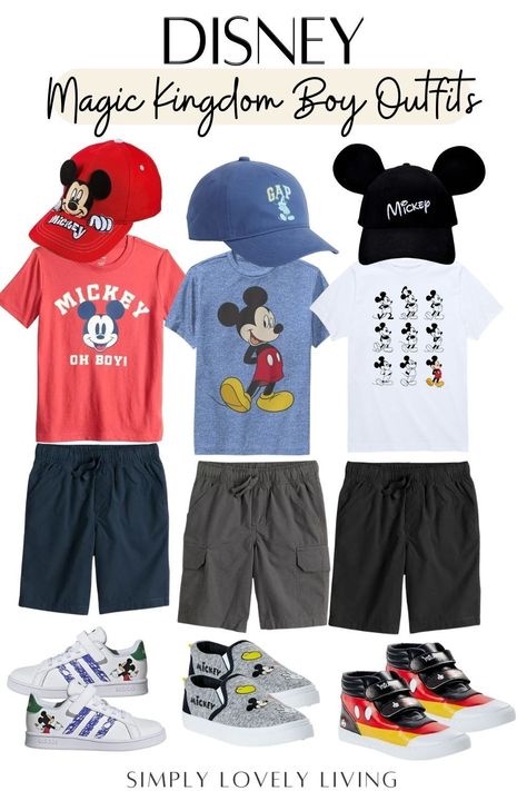 Pizza Planet Outfit Ideas, Kids Epcot Outfit, Boys Disney World Outfits, Disney Dad Outfits, Mens Disney Outfit Ideas, Sibling Disney Outfits, Disney Outfits For Boys, Men’s Disney Outfit, Magic Kingdom Family Outfits