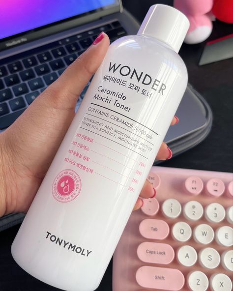 Tony Moly Mochi Toner, Tony Moly Toner, Tonymoly Toner, Tonymoly Skincare, 2025 Skincare, Ceramide Toner, January Goals, Milk Toner, Smooth Skin Body