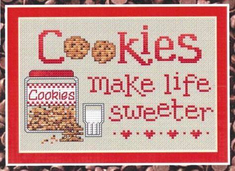 Cross Stitch Cookies, Cookie Cross Stitch, Stitch Cookies, Country Cottage Needleworks, Holiday Cross Stitch Patterns, Pink Icing, Holiday Cross Stitch, Stocking Pattern, Tabletop Signs