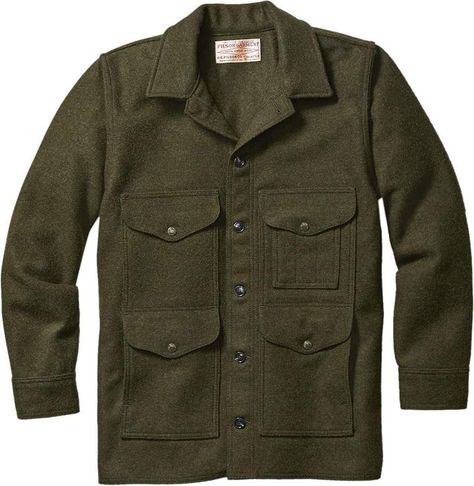 Filson Mackinaw Wool Cruiser Jacket - Men's Western Vests, Mackinaw Cruiser, Filson Mackinaw, Field Pants, Filson Jacket, Filson Mens, Western Vest, Outdoor Coats, Utility Vest