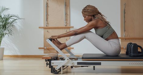 Pilates Solo, Pilates Benefits, Pilates At Home, Reformer Pilates, Joseph Pilates, Fitness Trends, Popsugar Fitness, Mat Pilates, Workout Warm Up