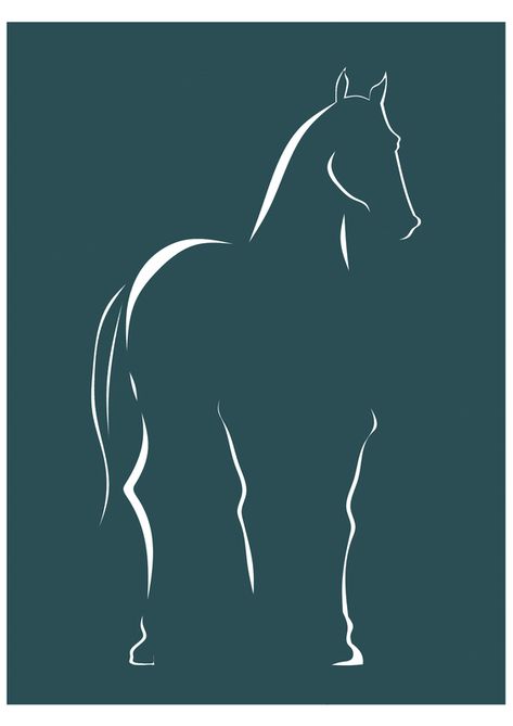 Akhal-teke, Horse Logo Design, Horse Tattoo Design, Horse Canvas Painting, Horse Art Drawing, Horse Riding Quotes, Scroll Saw Patterns Free, Horse Artwork, Horse Silhouette