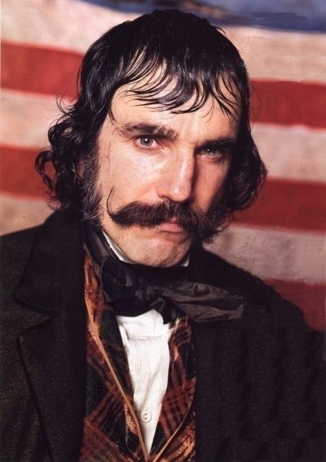 The 35 Manliest Mustaches of All Time | The Art of Manliness Gangs Of New York, Daniel Day, Greatest Villains, Day Lewis, Martin Scorsese, Facial Hair, Film Serie, Movie Scenes, Great Movies